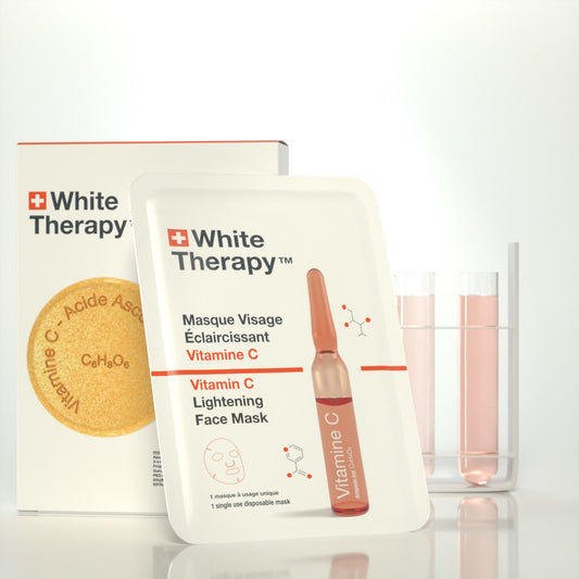 White Therapy + Masque Visage Éclaircissant Vitamine C